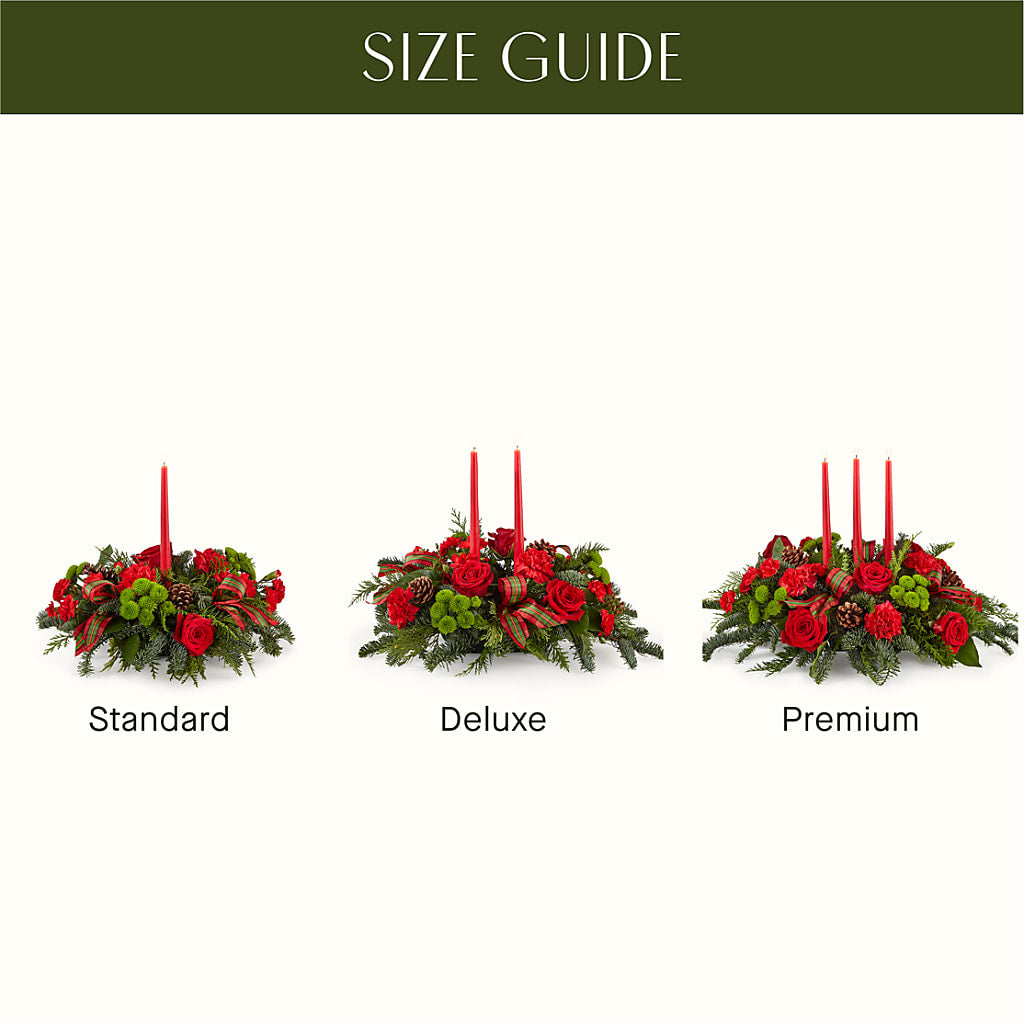 By the Candlelight Centerpiece – PAUL'S FLOWERS, Charlottetown PE