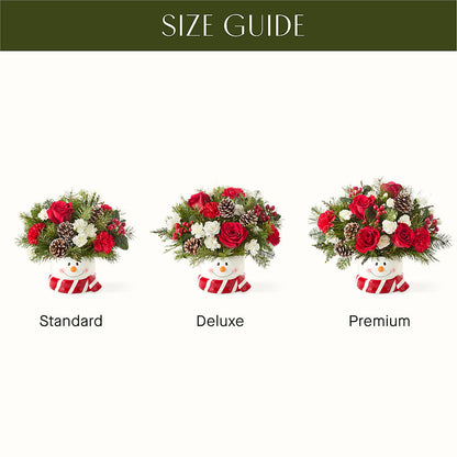 Jolly Snowman Bouquet – PAUL'S FLOWERS, Charlottetown PE