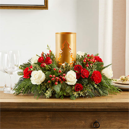 December Dreams Centerpiece – PAUL'S FLOWERS, Charlottetown PE