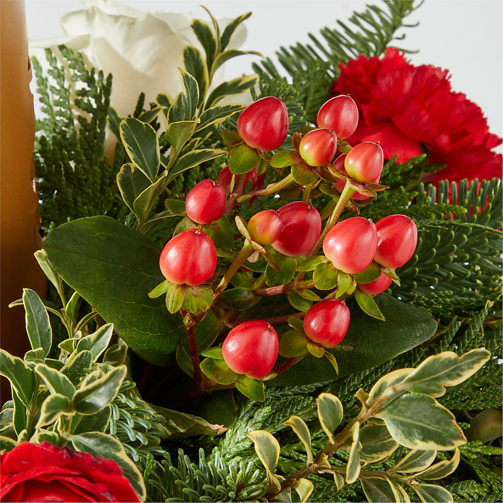 December Dreams Centerpiece – PAUL'S FLOWERS, Charlottetown PE