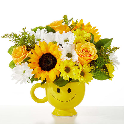 Be Happy Bouquet – PAUL'S FLOWERS, Charlottetown PE