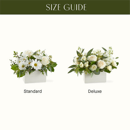 Fresh Linen Box Bouquet – PAUL'S FLOWERS, Charlottetown PE