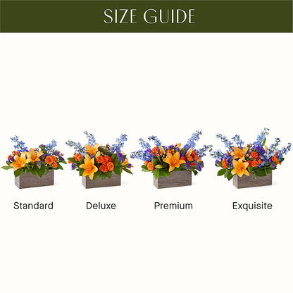 Radiant Citrus Box Bouquet – PAUL'S FLOWERS, Charlottetown PE
