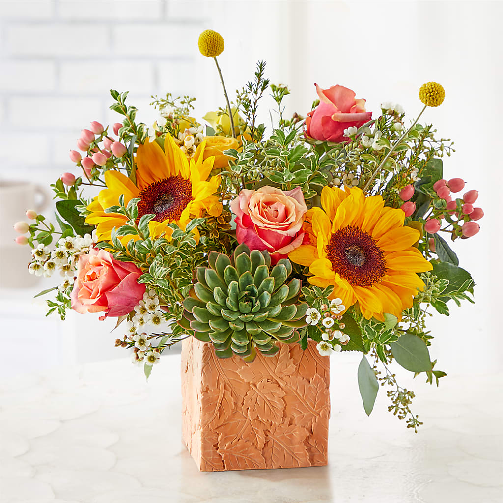Sunflower Season Bouquet – PAUL'S FLOWERS, Charlottetown PE