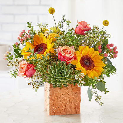 Sunflower Season Bouquet – PAUL'S FLOWERS, Charlottetown PE