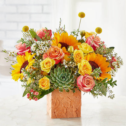 Sunflower Season Bouquet – PAUL'S FLOWERS, Charlottetown PE