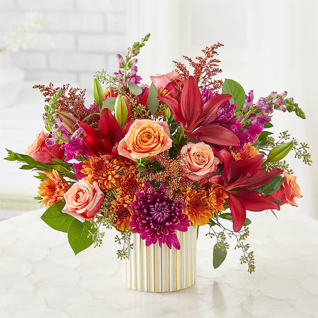 Burgundy Landscape Bouquet – PAUL'S FLOWERS, Charlottetown PE