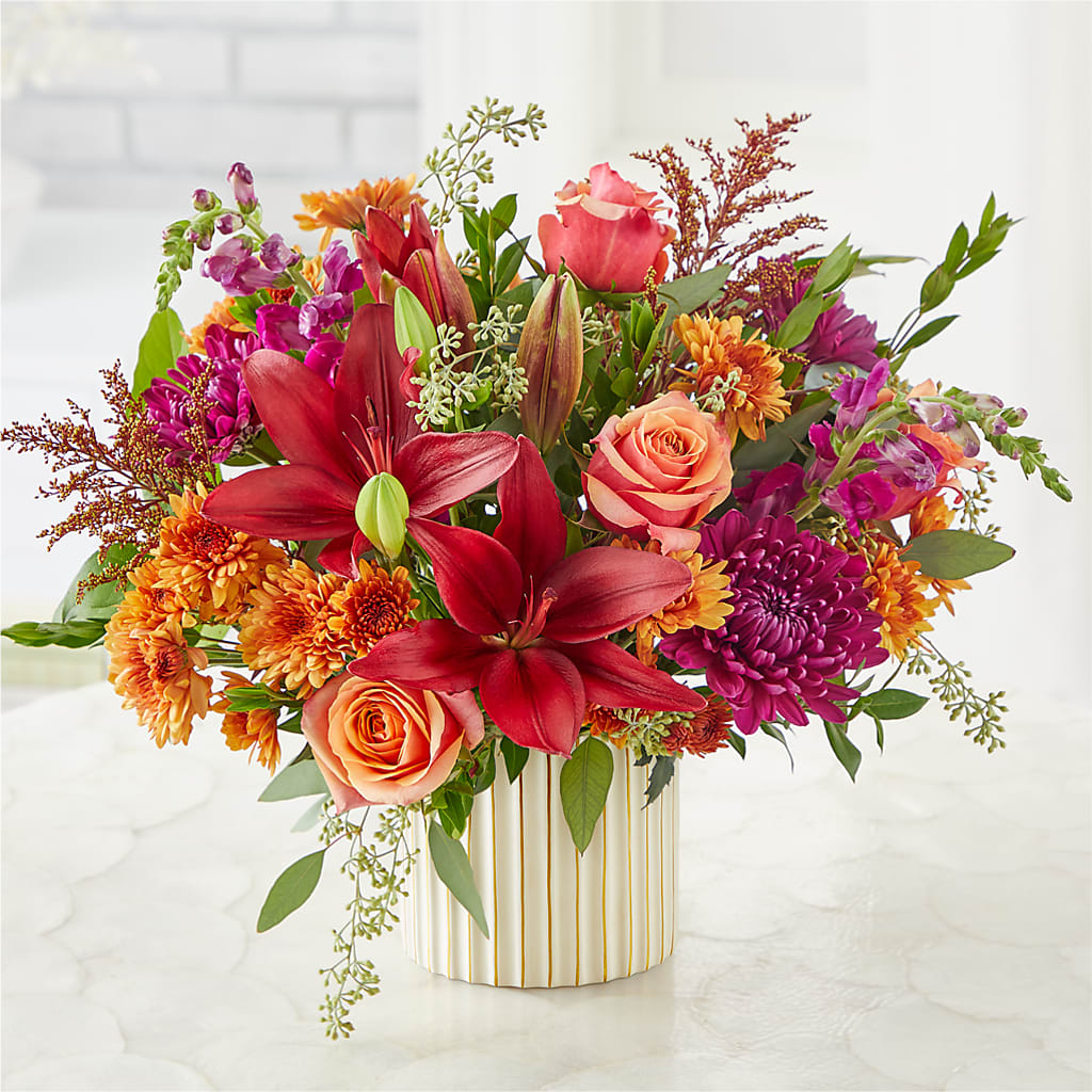 Burgundy Landscape Bouquet – PAUL'S FLOWERS, Charlottetown PE