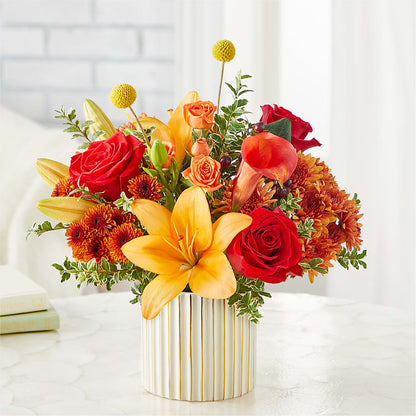 Scarlet Skies Bouquet – PAUL'S FLOWERS, Charlottetown PE