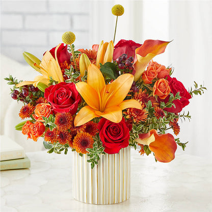 Scarlet Skies Bouquet – PAUL'S FLOWERS, Charlottetown PE