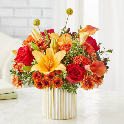 Scarlet Skies Bouquet – PAUL'S FLOWERS, Charlottetown PE