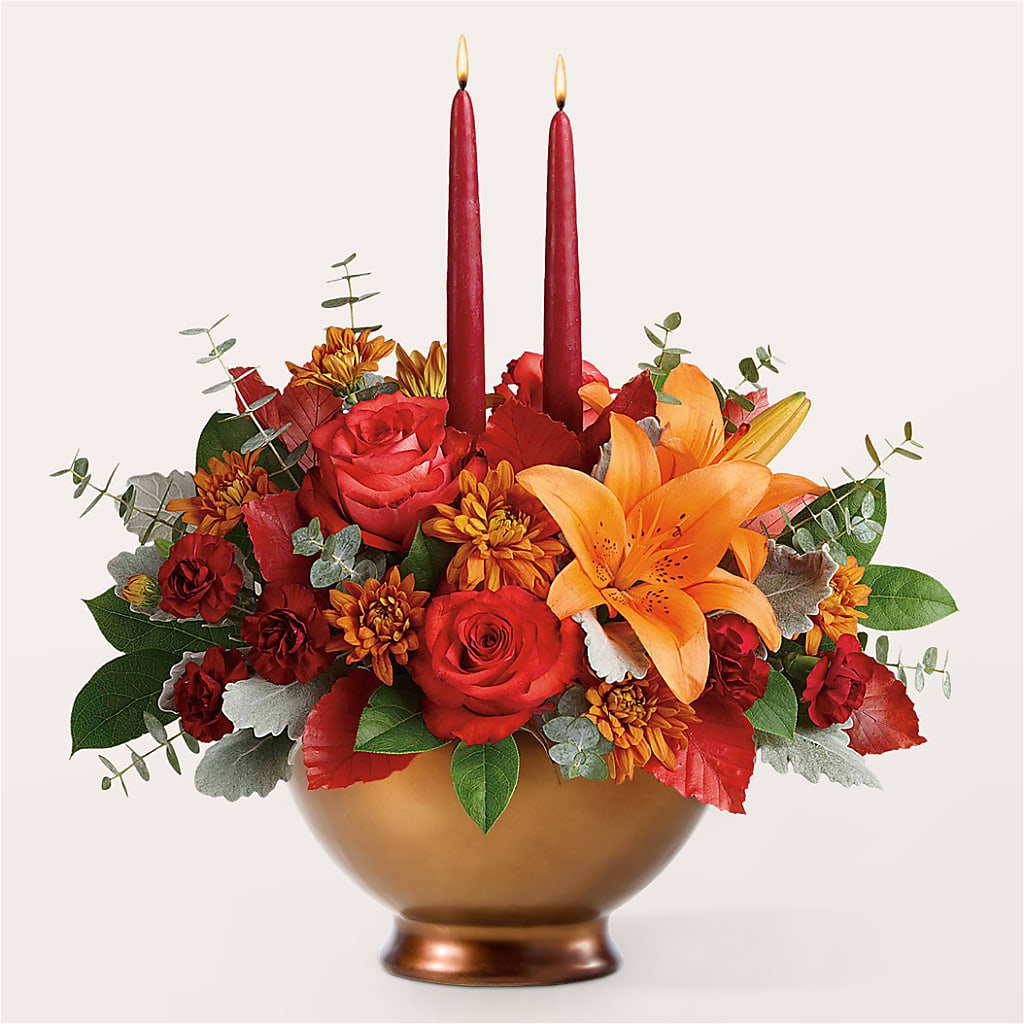 Fruits of Fall Centerpiece – PAUL'S FLOWERS, Charlottetown PE