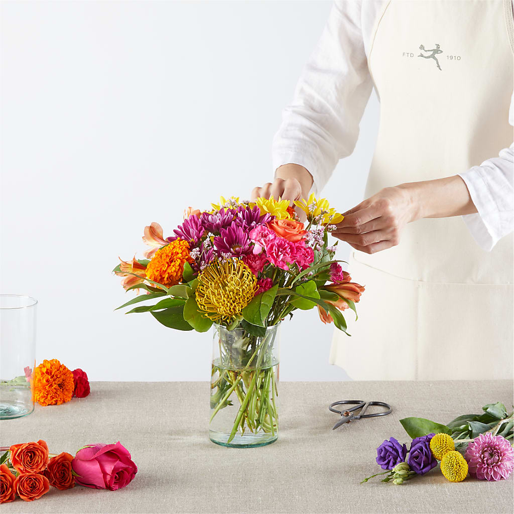 Feast of Color – A Florist Original – PAUL'S FLOWERS, Charlottetown PE