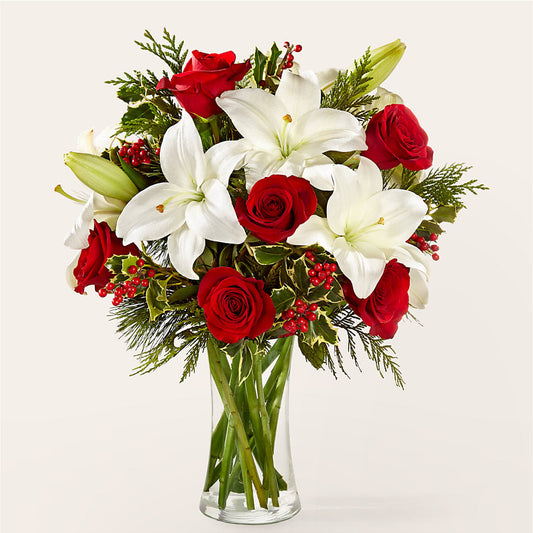 Sparkling Snowflakes Bouquet – PAUL'S FLOWERS, Charlottetown PE