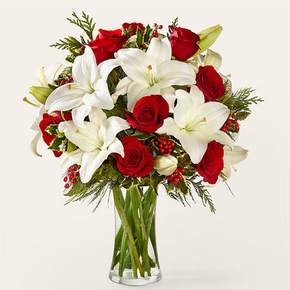 Sparkling Snowflakes Bouquet – PAUL'S FLOWERS, Charlottetown PE
