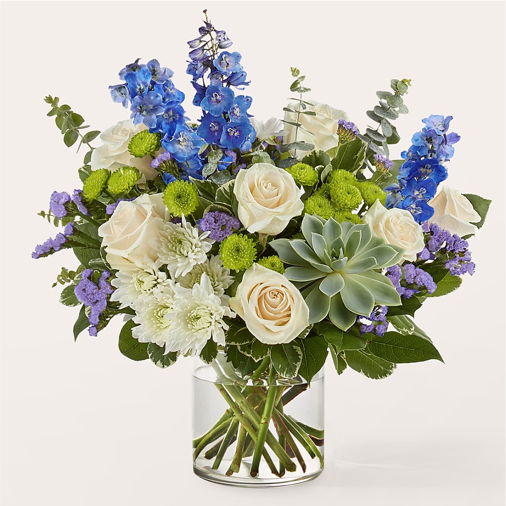 Cerulean Waves Bouquet – PAUL'S FLOWERS, Charlottetown PE