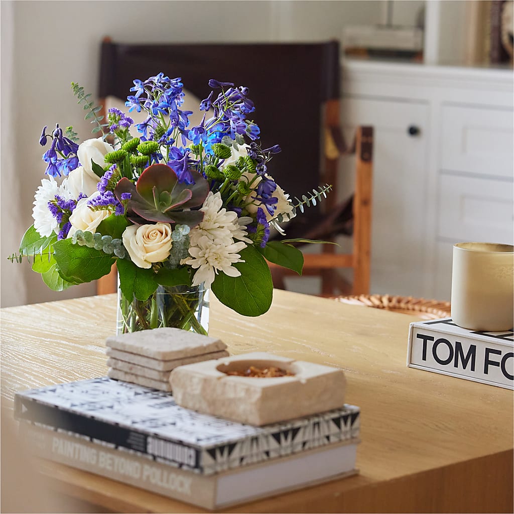 Cerulean Waves Bouquet – PAUL'S FLOWERS, Charlottetown PE