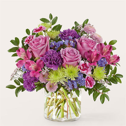 Glass Half Full Bouquet – PAUL'S FLOWERS, Charlottetown PE