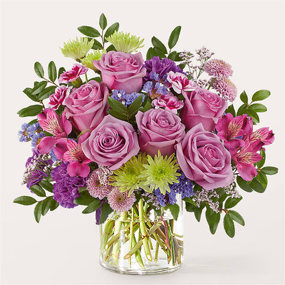 Glass Half Full Bouquet – PAUL'S FLOWERS, Charlottetown PE