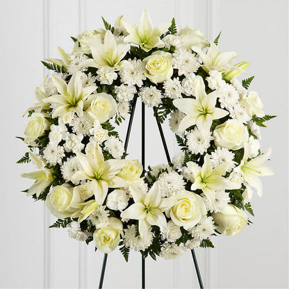 Treasured Tribute Wreath – PAUL'S FLOWERS, Charlottetown PE