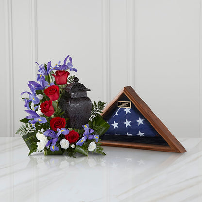 Patriotic Tribute Arrangement – PAUL'S FLOWERS, Charlottetown PE