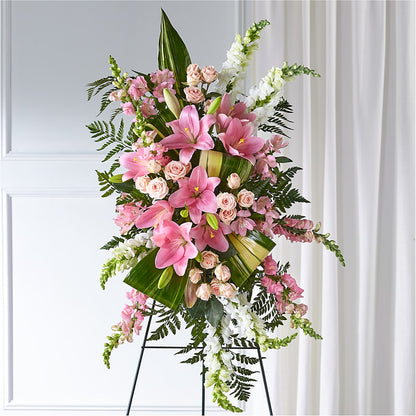 Elegant Embrace Standing Spray – PAUL'S FLOWERS, Charlottetown PE