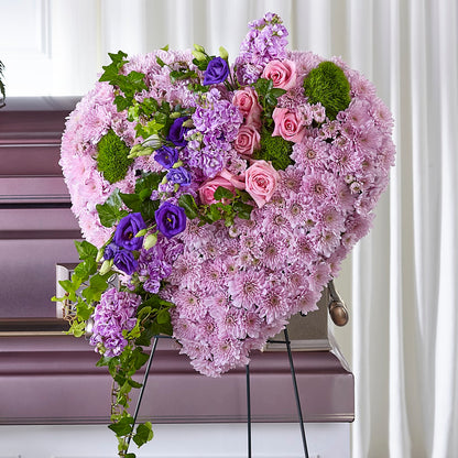 Treasured Love Standing Heart – PAUL'S FLOWERS, Charlottetown PE