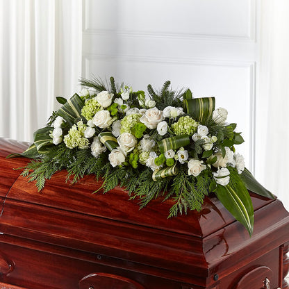 Hopeful Gesture Casket Spray – PAUL'S FLOWERS, Charlottetown PE