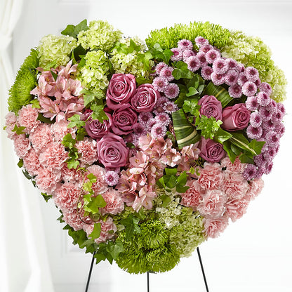Heartwarming Standing Heart – PAUL'S FLOWERS, Charlottetown PE