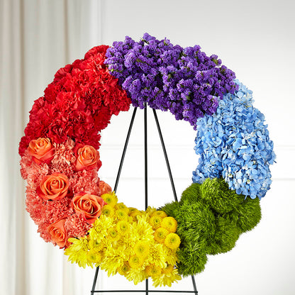 Circle of Love Wreath – PAUL'S FLOWERS, Charlottetown PE