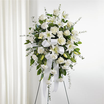 With Care Standing Spray – PAUL'S FLOWERS, Charlottetown PE