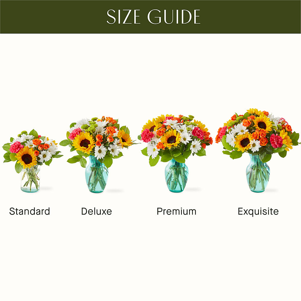 Sun-drenched Blooms Bouquet – PAUL'S FLOWERS, Charlottetown PE