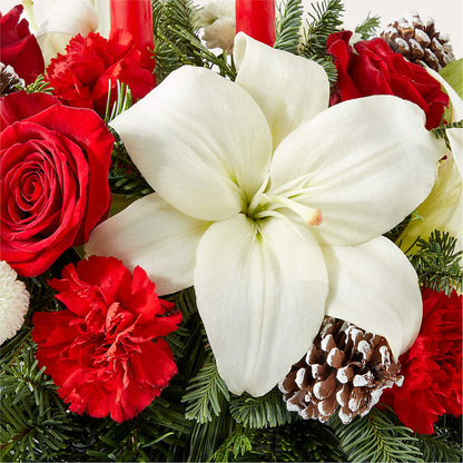 Seasonal Festivities Centerpiece – PAUL'S FLOWERS, Charlottetown PE