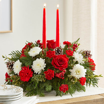 Holiday Soiree Centerpiece – PAUL'S FLOWERS, Charlottetown PE
