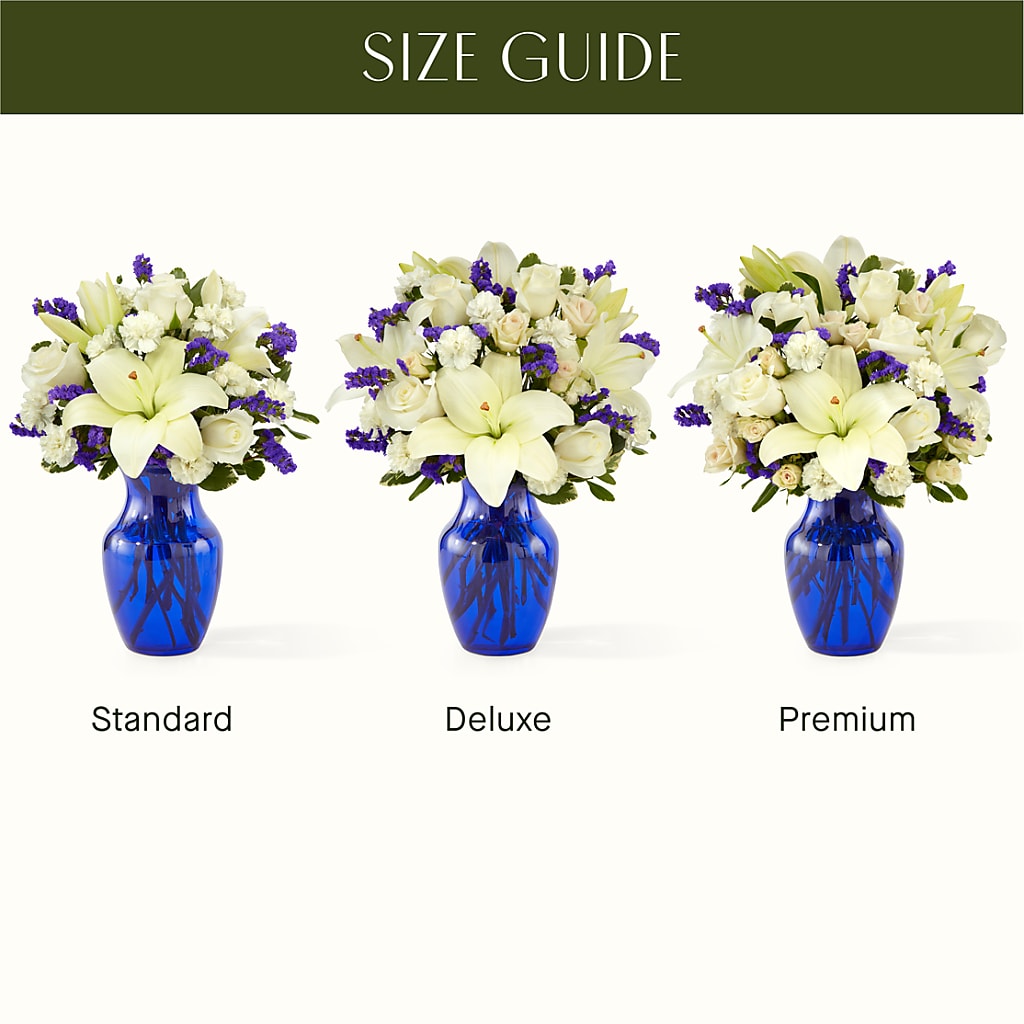 Sapphire Rush Bouquet – PAUL'S FLOWERS, Charlottetown PE