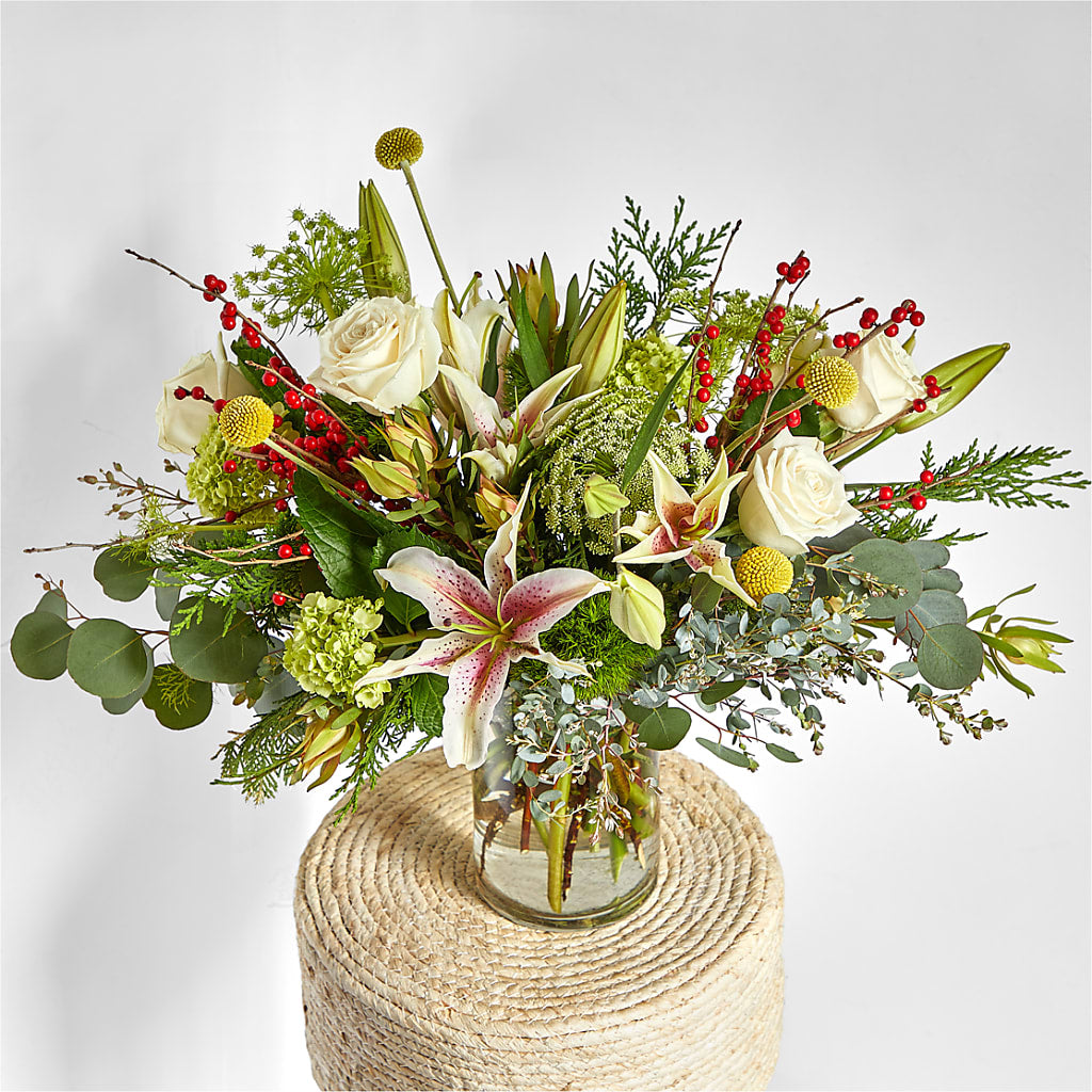 Berry & Bright Bouquet – PAUL'S FLOWERS, Charlottetown PE