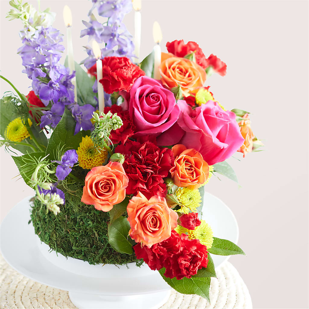 Best Year Yet Floral Cake – PAUL'S FLOWERS, Charlottetown PE