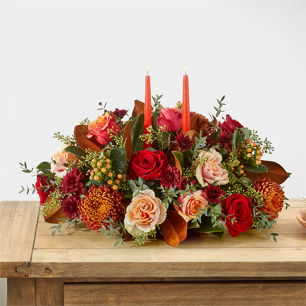 Gather Near Centerpiece – PAUL'S FLOWERS, Charlottetown PE