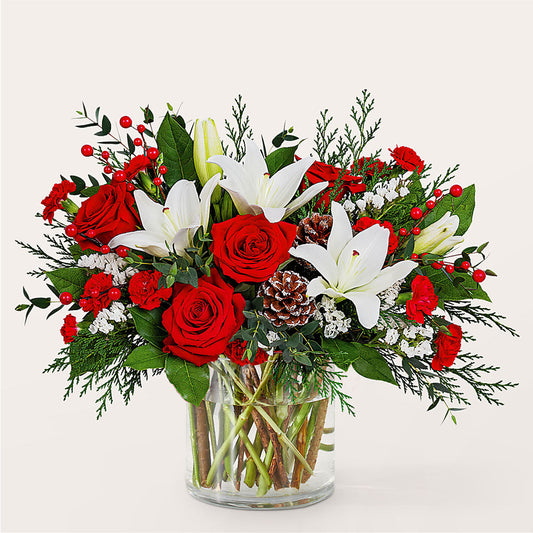 Best in Snow Bouquet – PAUL'S FLOWERS, Charlottetown PE