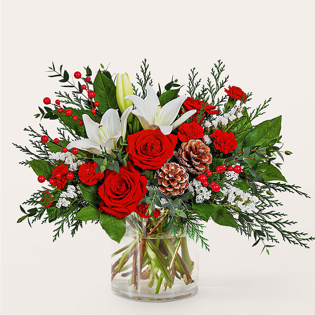 Best in Snow Bouquet – PAUL'S FLOWERS, Charlottetown PE