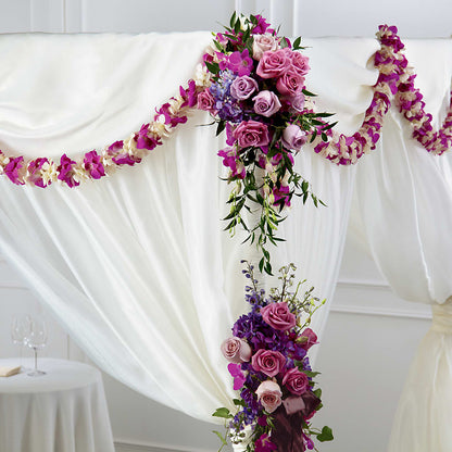 Color & Light Chuppah Decor – PAUL'S FLOWERS, Charlottetown PE
