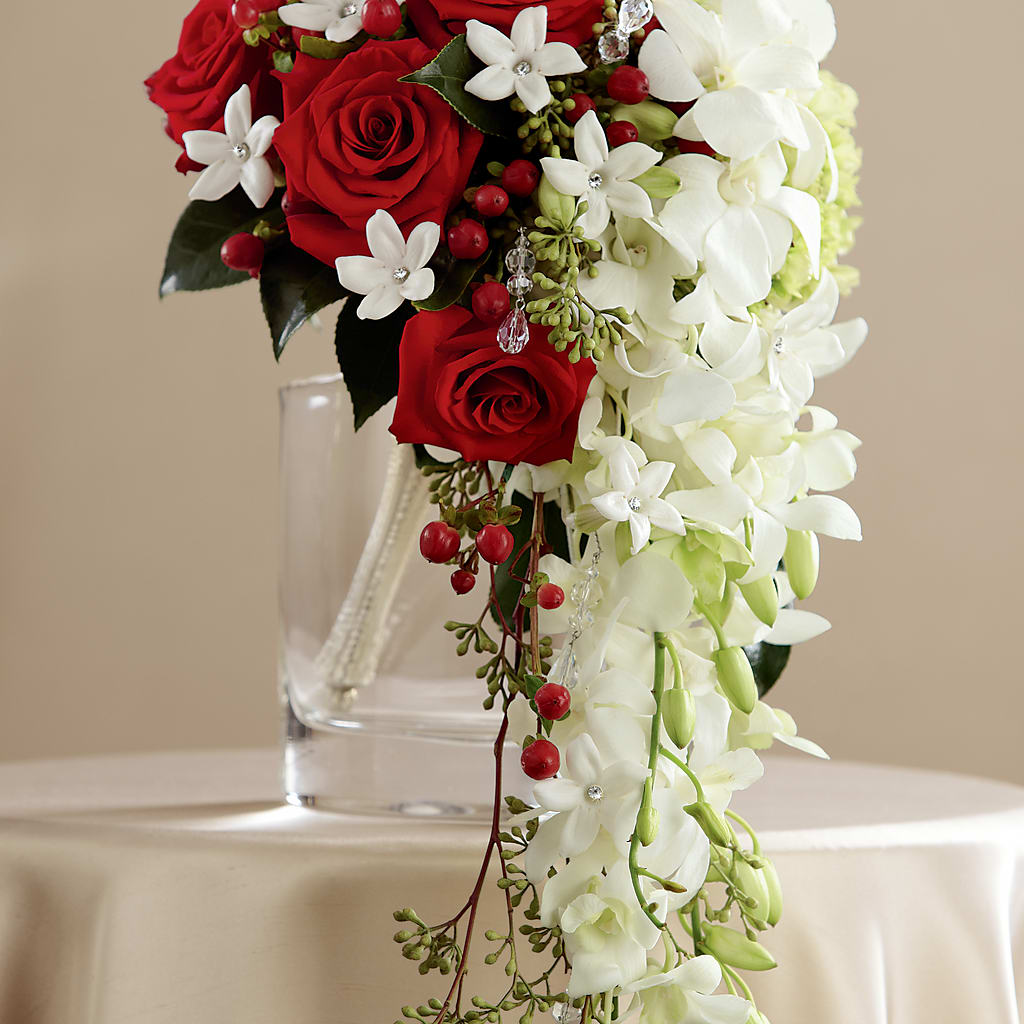 Voici le bouquet de la mariée